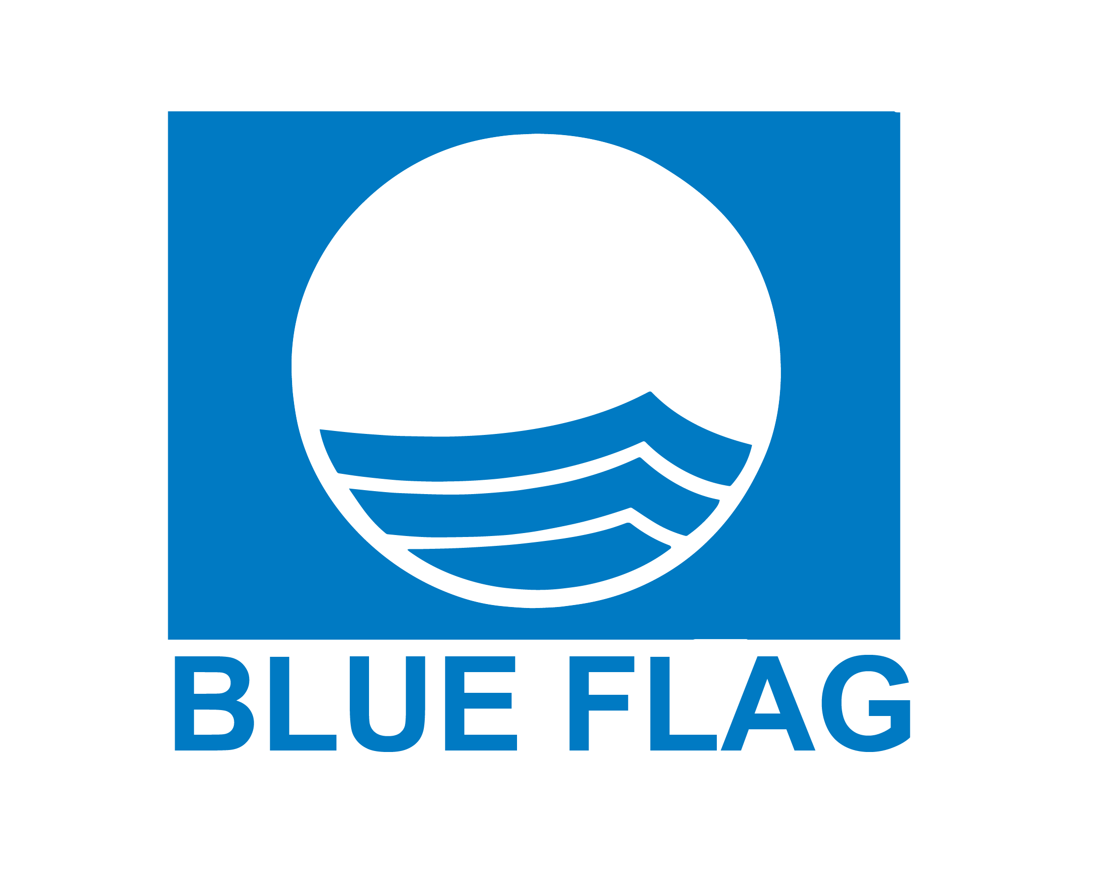 Blue Flag environmental certification emblem