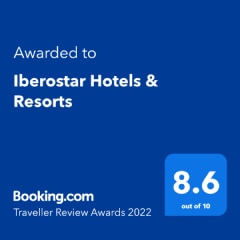 Booking award for Iberostar Hotels rating