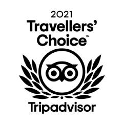 2021 Travellers Choice Tripadvisor award emblem