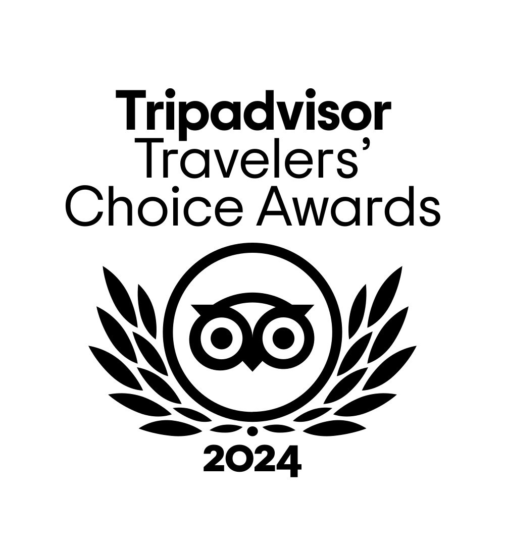 Minimal circular badge with decorative border